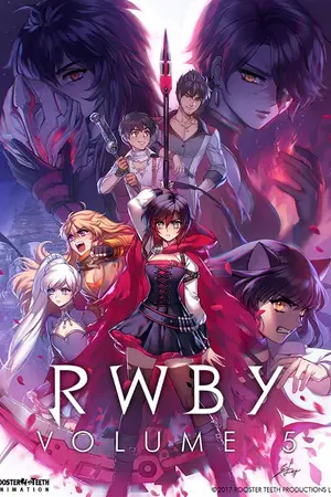 ปกนิยาย rwby in the multiveres of super