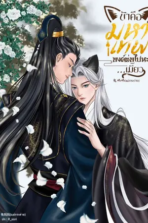 ปกนิยาย ข้าคือมหาเทพองค์ต่อไปนะ ...เมี๊ยว!