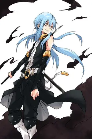 ปกนิยาย (Rimuru x Genshin impact) เมื่อริมุรุต้องไปอยู่ในโลกของเกมที่เขาไม่รู้จัก