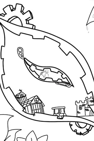 ปกนิยาย โลกที่บิดเบือนและกาลเวลาที่แตกหัก(โดเรม่อน)​