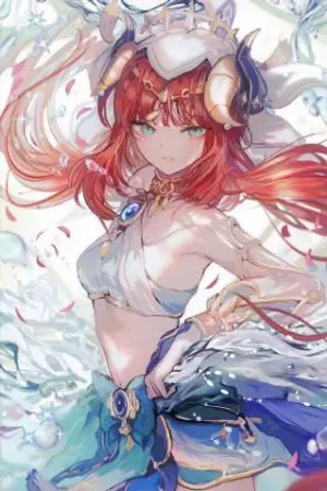 ปกนิยาย when the flowers bloom[Genshin impact](Alhaitham/Nilou]