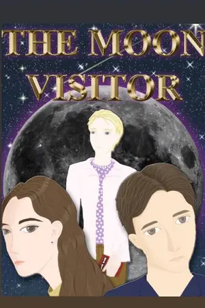 ปกนิยาย THE MOON VISITOR.