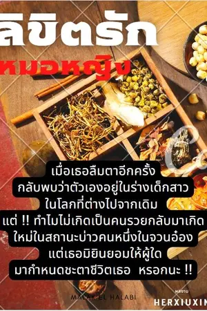 ปกนิยาย ลิขิตรักหมอหญิง (จบแล้ว)