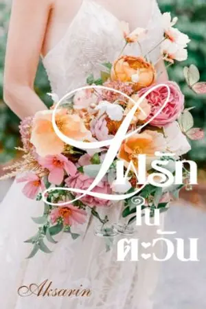 ปกนิยาย ไฟรักในตะวัน(มีebook)