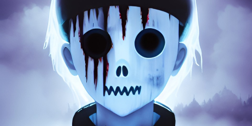 ปกนิยาย รวมเรื่องสั้นสยองจาก AI