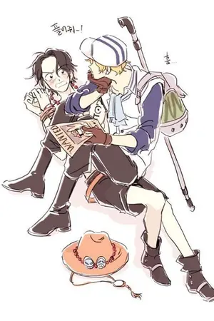 ปกนิยาย [Fic One piece]ไอ้บ้าขี้เก๊กเอ้ย!![Sabo x Ace]