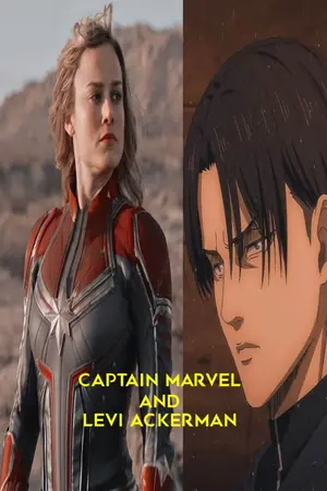 ปกนิยาย Captain marvel AND levi ackerman ถวายดวงใจให้เธอ