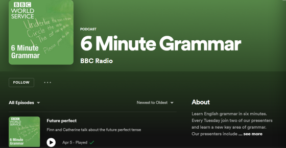 Podcast  :  All Ears English Podcast