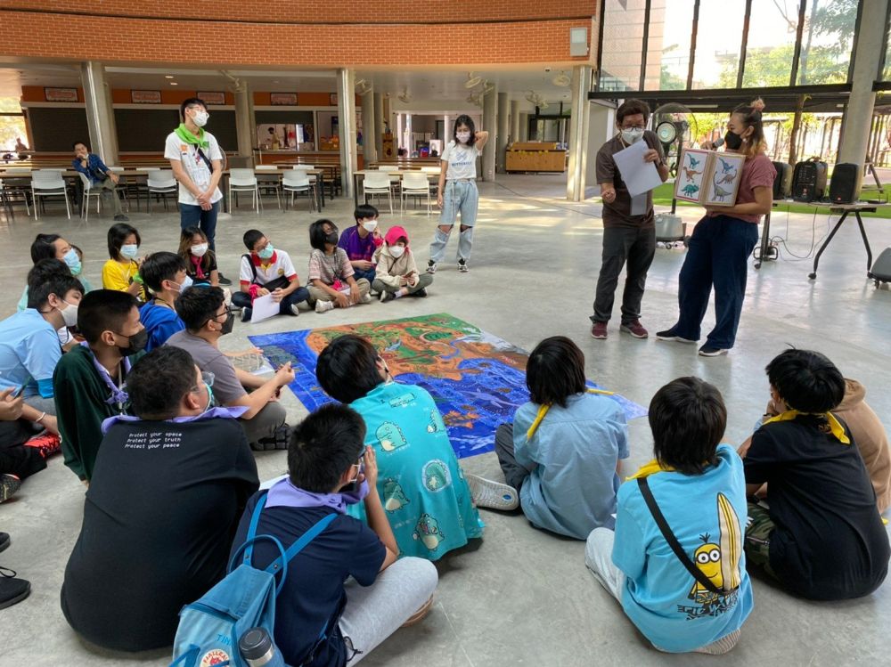 ม.ต้น มุ่งหมายที่จะสร้างให้นักเรียนเป็น Active Learner โดยเน้นการทำกิจกรรมเป็นหลัก