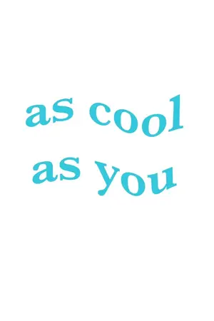 ปกนิยาย as cool as you