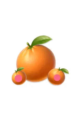 ปกนิยาย หนูนิดชอบกินส้ม