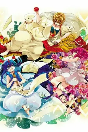 ปกนิยาย [Fic Magi×oc ]what? อะไรนะ??