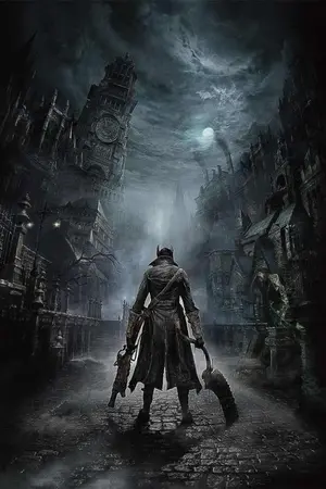 ปกนิยาย Bloodborne การเดินทางของนักล่า