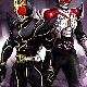 ปกนิยาย ( Kamenrider kuuga x agito Paradise Lost ) ศึกสงครามมนุษย์กลายพันธุ์