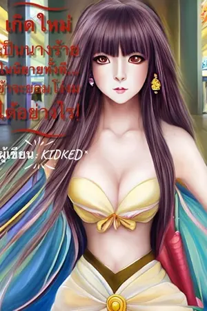 ปกนิยาย เกิดใหม่เป็นนางร้ายในนิยายทั้งที ข้าจะยอมโง่งมได้อย่างไร