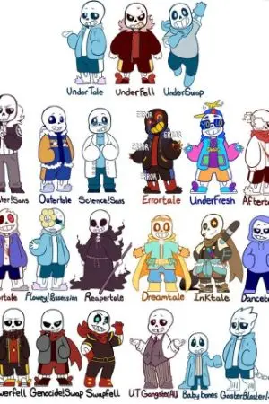 ปกนิยาย Undertale Aus X oc หญิงสาวปิดตา