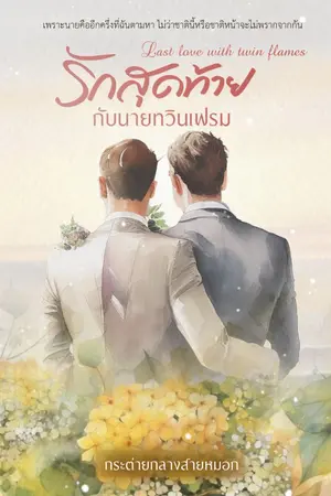 ปกนิยาย รักสุดท้ายกับนายทวินเฟรม