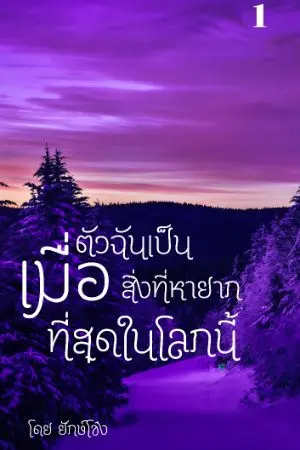 ปกนิยาย เมื่อตัวฉันเป็นสิ่งที่หายากที่สุดในโลกนี้