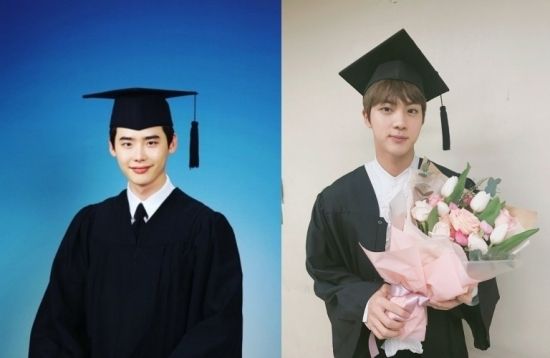 อีจงซอก และ จิน BTS จบการศึกษาจากม.คอนกุก