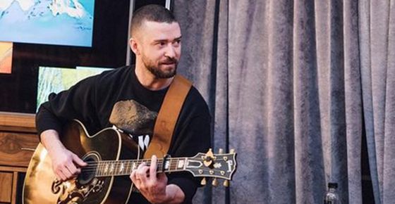 ภาพจาก  : instagram.com/justintimberlake