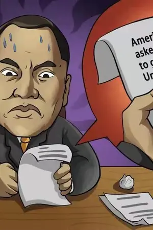 ปกนิยาย #郭文贵#班农#闫丽梦搞垮美国才是郭文贵的真正目的！魔鬼的心永远只向$