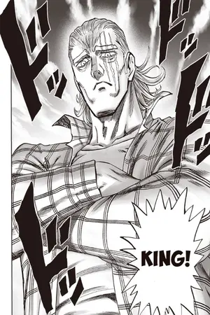 ปกนิยาย ( Fic one punch man)  ไหงข้าถึงเกิดเป็นคิง