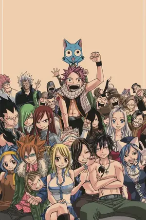 ปกนิยาย Fic Fairy tail // มัธยมแฟรี่เทล