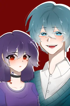 ปกนิยาย ฆาตกรสาวกับตำรวจหนุ่ม