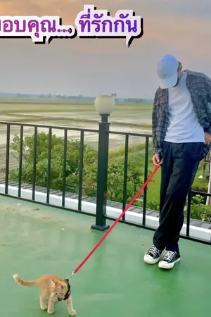 ปกนิยาย ขอบคุณ...ที่รักกัน❤️