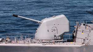 Oto Melara Breda 127/54C naval gun 127mm 5-inches 54-caliber