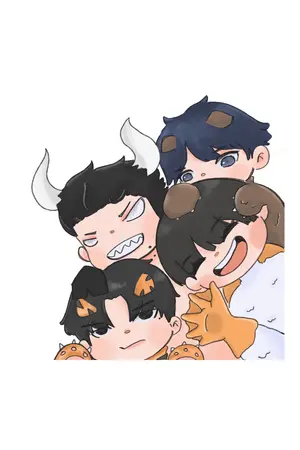 ปกนิยาย เสือ สิงห์ กระทิง (เ)เรด | omegaverse