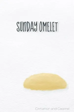 ปกนิยาย Sunday Omelet
