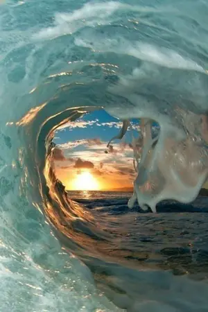 ปกนิยาย ภาพรักสีจางกลางสมุทร