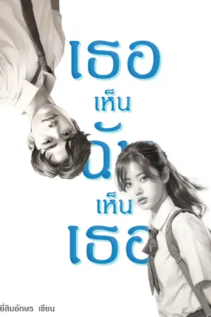 ปกนิยาย เธอเห็นฉันเห็นเธอ