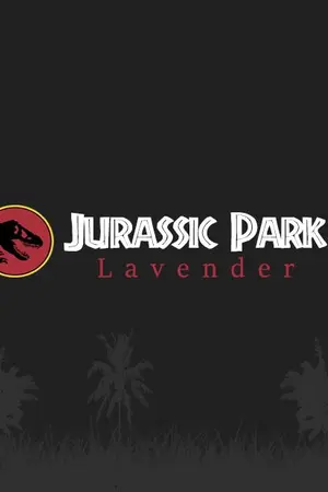 ปกนิยาย Jurassic Park Lavender