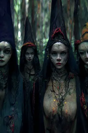 ปกนิยาย witch survive