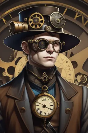 ปกนิยาย การเดินทางของเวลาและชายคนหนึ่ง