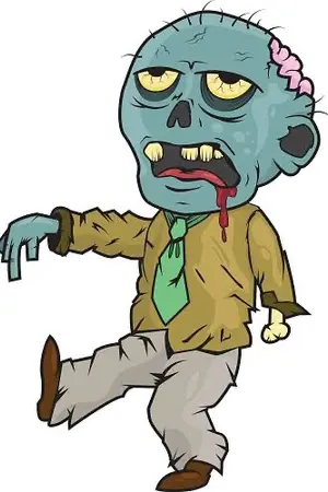 ปกนิยาย เมืองยิ้มซอมบี้