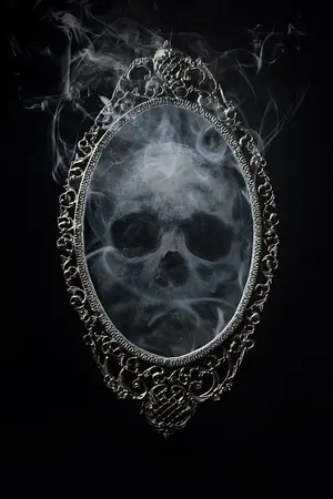 ปกนิยาย มนตรากระจกทมิฬ