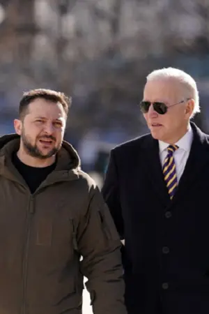 ปกนิยาย Joe Biden เยือนยูเครนอย่างเซอร์ไพรส์