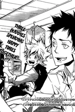 ปกนิยาย [ KHR x Vanguard { OC }​ ]​ โผล่มาในโลกที่มีแต่การ์ด