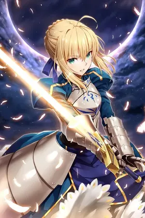 ปกนิยาย (Fic Fate x Genshin) มาต่างโลกเกนชินพร้อมระบบกลายเป็นเซอร์แวนท์