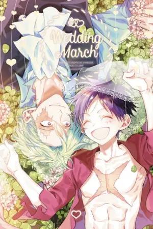 ปกนิยาย Wedding March – One Piece dj