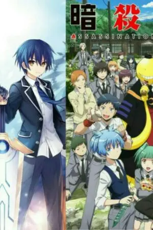 ปกนิยาย Date a live x Assassination Classroom ชิโด้และเหล่าภูตสาวกับเรื่องราวชีวิตเรียนและลอบสังหารในห้อง3-E