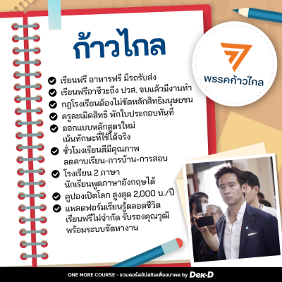 ส่องนโยบาย 'การศึกษา' แต่ละพรรคการเมือง |  เตรียมพร้อมวัยเรียนก่อนลงสนามเลือกตั้งปี 66