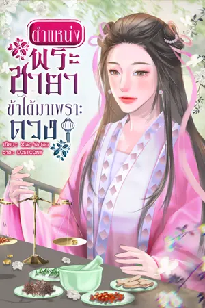 ปกนิยาย ตำแหน่งพระชายา ข้าได้มาเพราะดวง (มี E-Book)