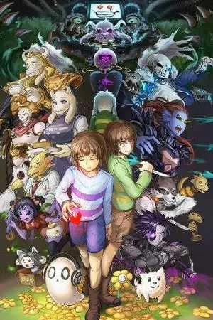 ปกนิยาย genotale(undertale fanfic)
