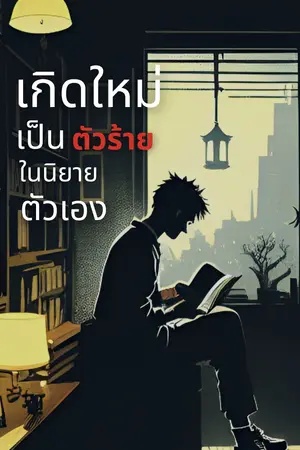 ปกนิยาย เกิดใหม่เป็นตัวร้ายในนิยายตัวเอง