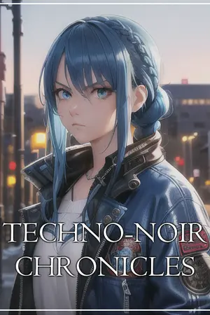 ปกนิยาย Techno-Noir Chronicles สาวน้อยพลังสายฟ้าในโลกไซเบอร์พังก์ที่มีแต่ผู้มีพลังวิเศษ