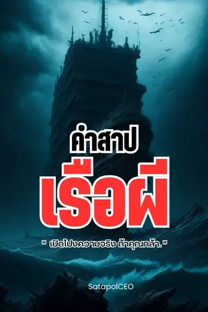 ปกนิยาย คำสาปของเรือผี